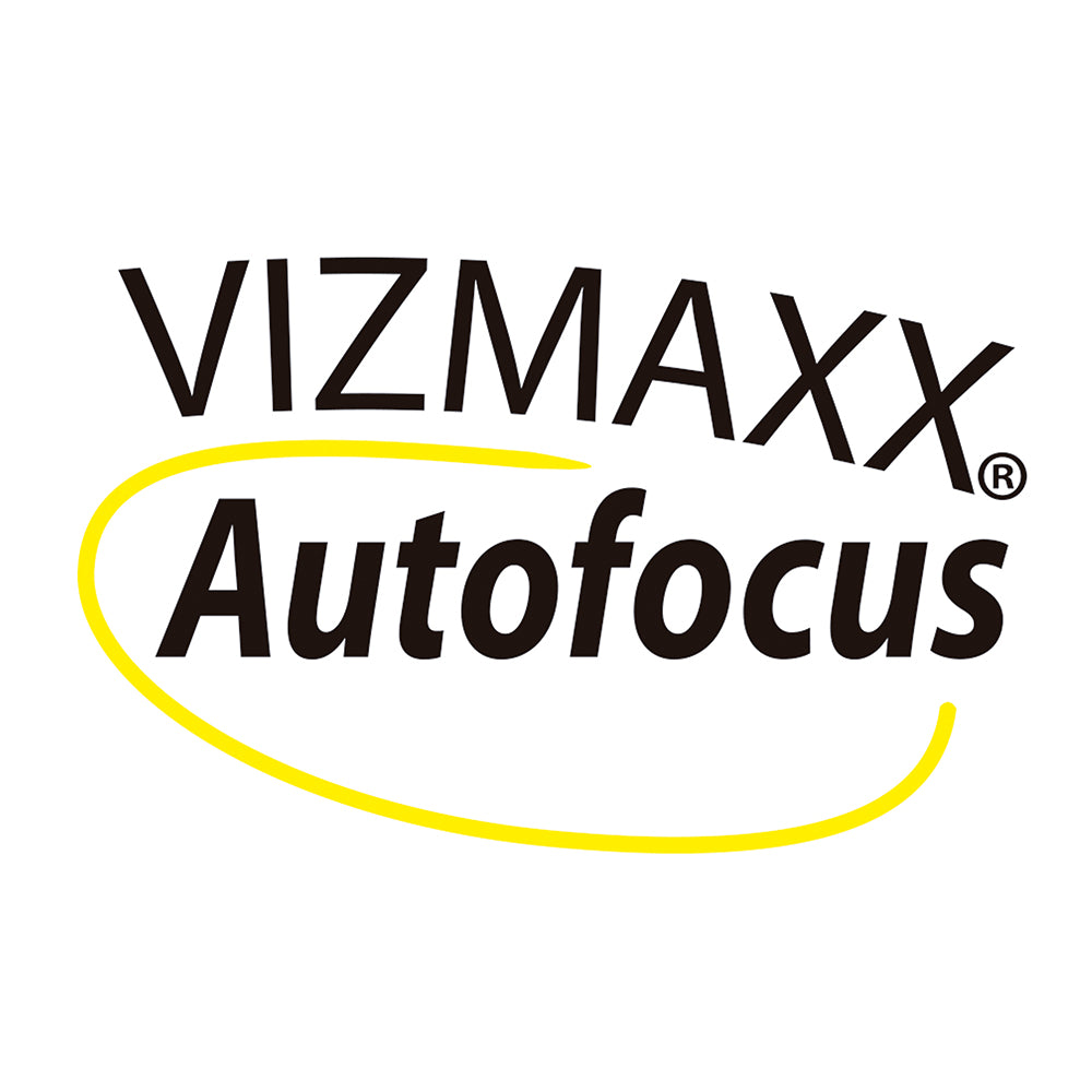 Okuliare na čítanie Vizmaxx Autofocus 2 v 1 s flexibilným dioptrickým rozsahom, čierne