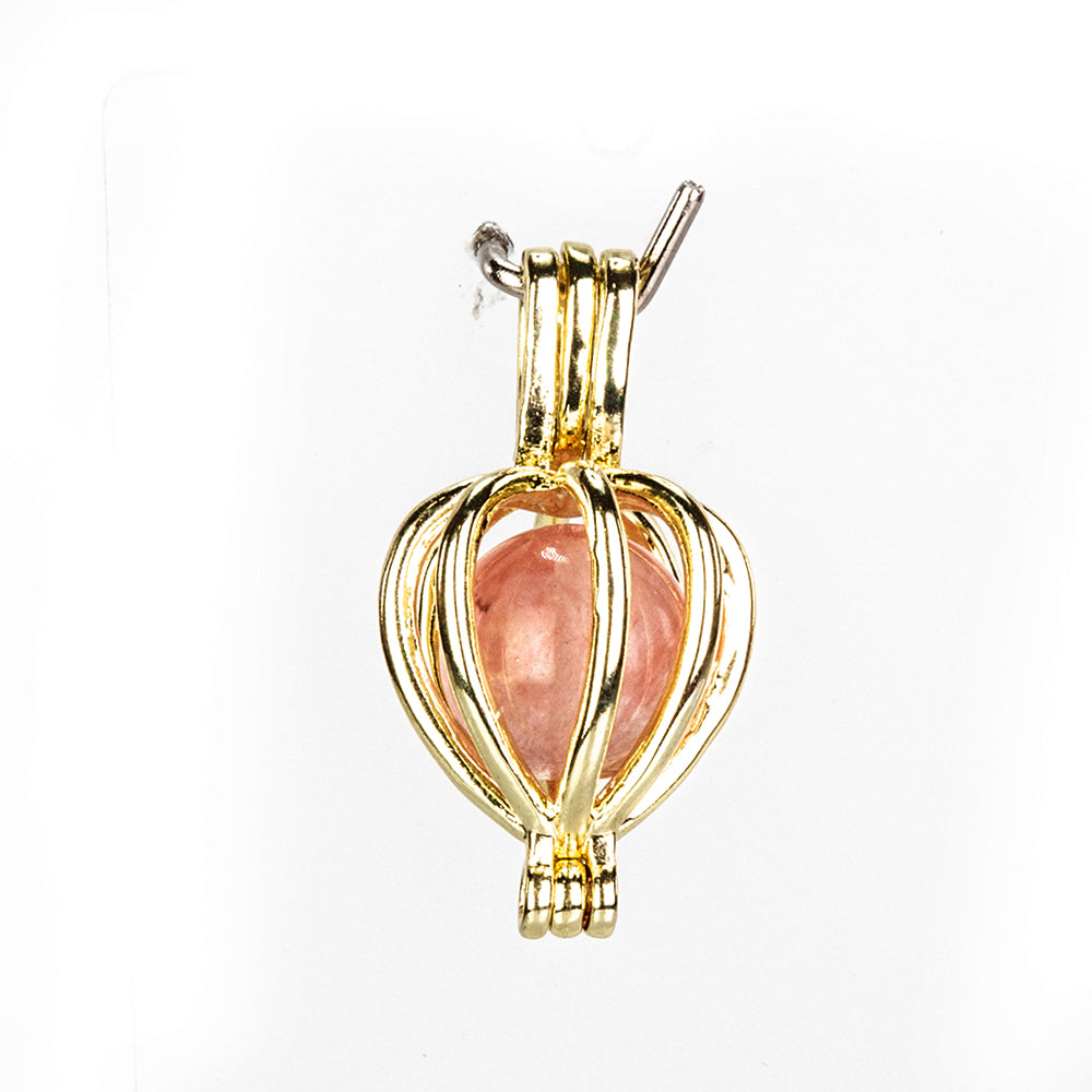 Náhrdelník s premenlivými minerálnymi kameňmi