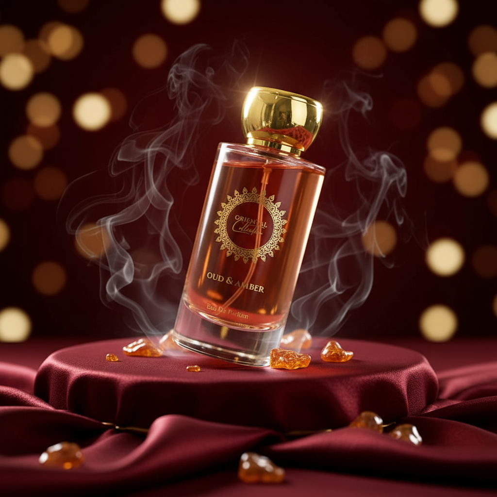 100 ml EDP OUD & AMBER Jedinečná, sladká, elegantná unisex vôňa s agarovým drevom