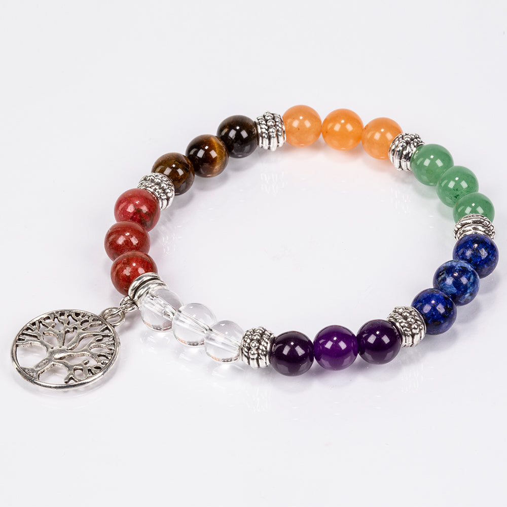 7dielna sada čakrových sviečok Emporia + DARČEK náramok a náhrdelník