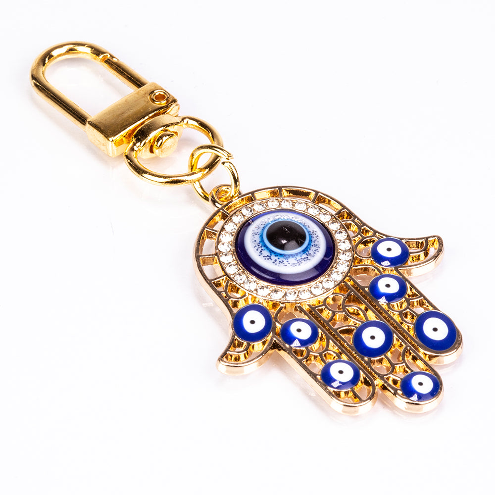 Prívesok Ruka Fátimy - zlato + 10 minút personalizovaného veštenia z telefónu ako darček