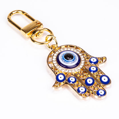 Prívesok Ruka Fátimy - zlato + 10 minút personalizovaného veštenia z telefónu ako darček