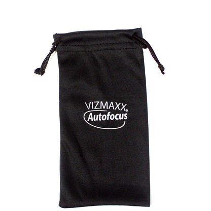 Okuliare na čítanie Vizmaxx Autofocus 2 v 1 s flexibilným dioptrickým rozsahom, čierne