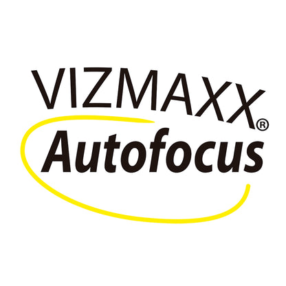 Okuliare na čítanie Vizmaxx Autofocus 2 v 1 s flexibilným dioptrickým rozsahom, čierne