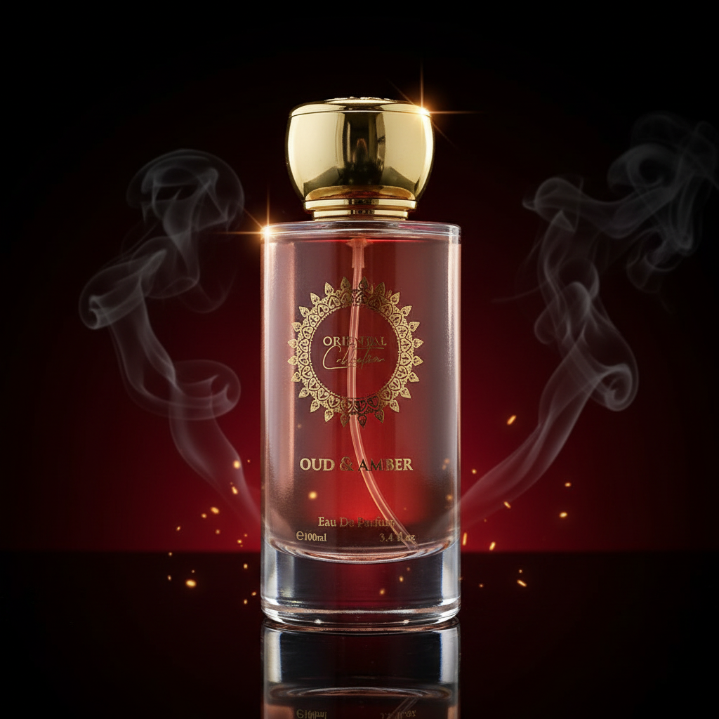 100 ml EDP OUD & AMBER Jedinečná, sladká, elegantná unisex vôňa s agarovým drevom