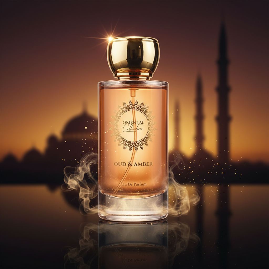 100 ml EDP OUD & AMBER Jedinečná, sladká, elegantná unisex vôňa s agarovým drevom