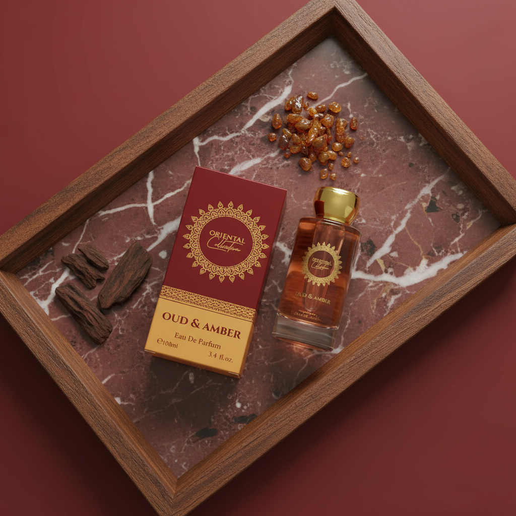 100 ml EDP OUD & AMBER Jedinečná, sladká, elegantná unisex vôňa s agarovým drevom