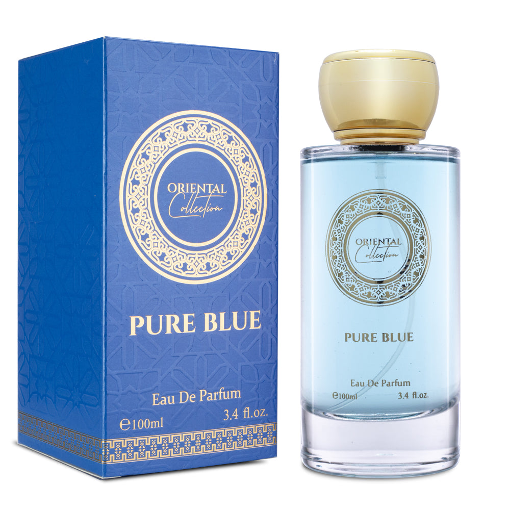 100 ml EDP PURE BLUE ovocná, citrusová, orientálna, vzrušujúca unisex vôňa