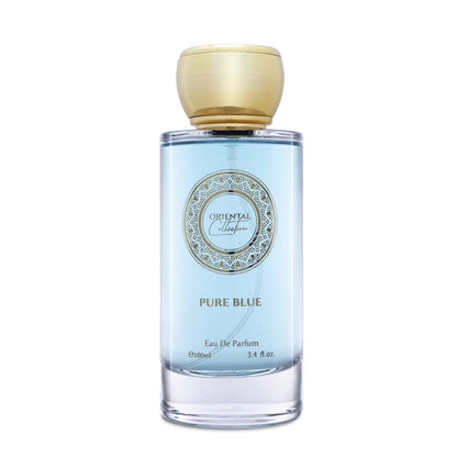 100 ml EDP PURE BLUE ovocná, citrusová, orientálna, vzrušujúca unisex vôňa