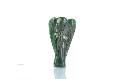 Anjel hojnosti, zelený avanturínový talizman, 118 karátov