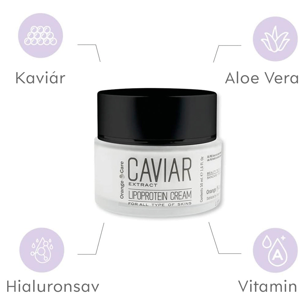 Caviar Essence Kaviárový krém na tvár proti starnutiu, 50 ml