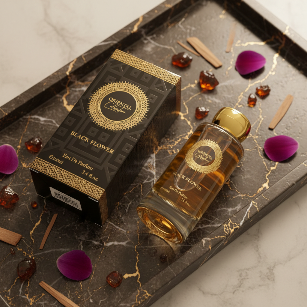 100 ml EDP BLACK FLOWER zmyselná sladká vzrušujúca unisex vôňa