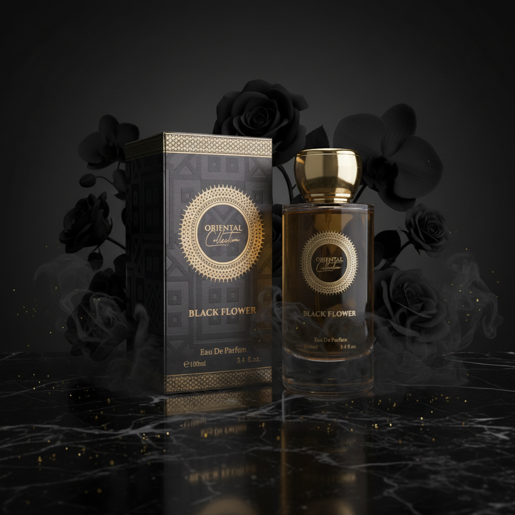 100 ml EDP BLACK FLOWER zmyselná sladká vzrušujúca unisex vôňa